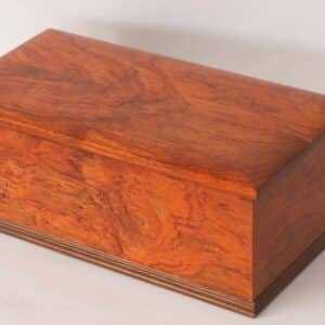 bubinga box brass walnut