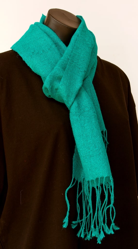 silk alpaca scarf